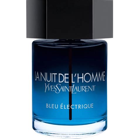 bleu yves saint laurent|ysl la nuit bleu electrique.